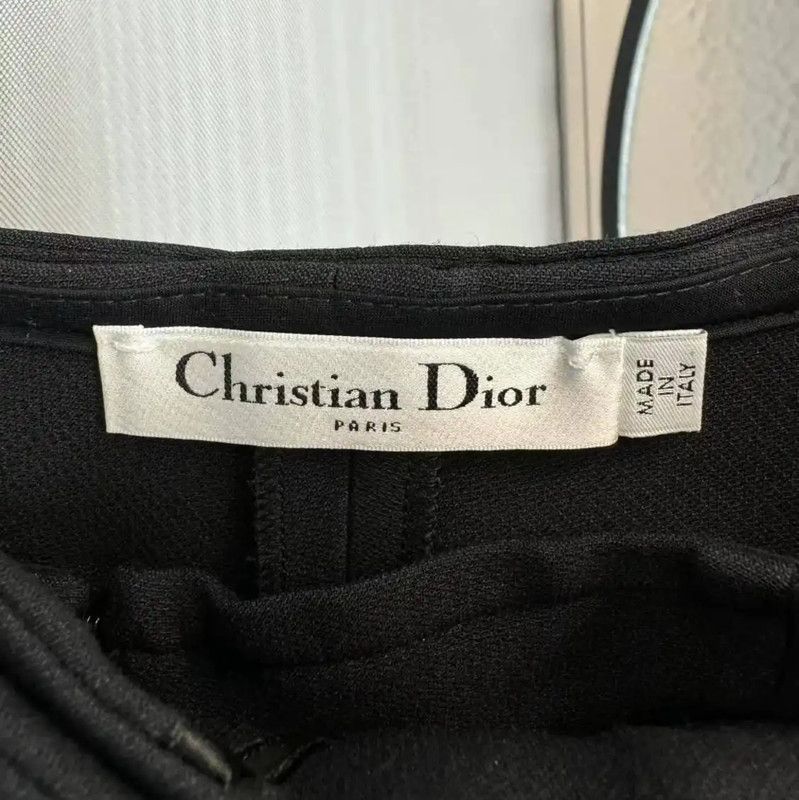Dior Dior Black Silk Women’s Shorts 0089 Size 23" - 4 Thumbnail