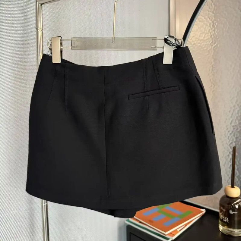 Dior Dior Black Silk Women’s Shorts 0089 Size 23" - 2 Thumbnail