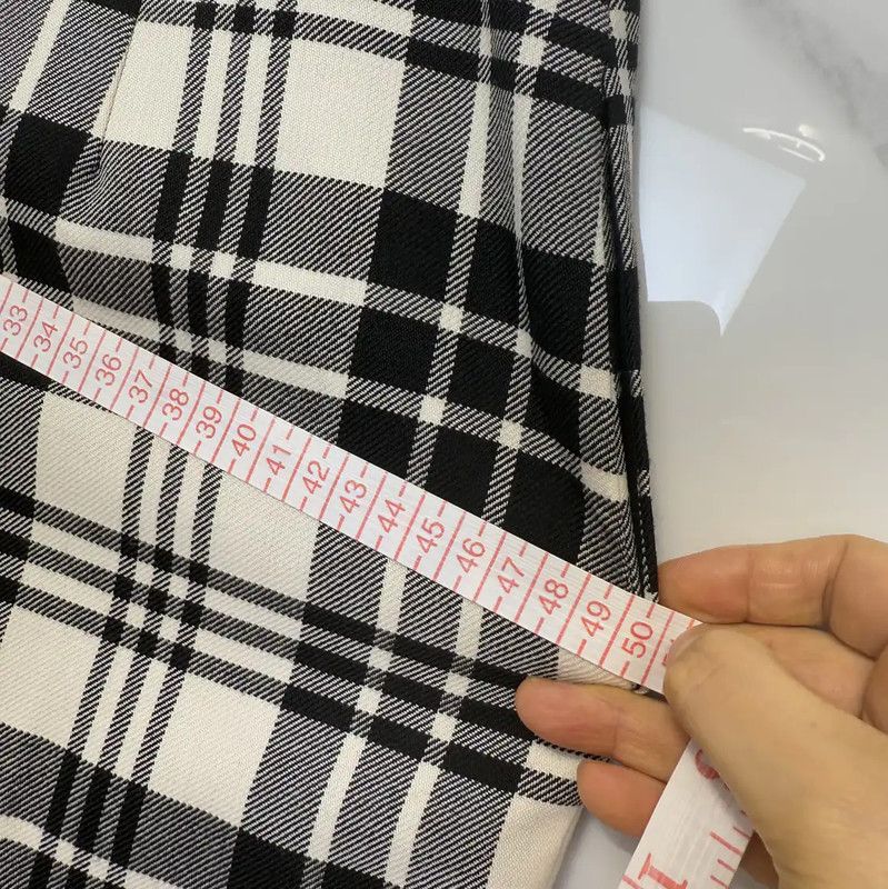 Dior Dior Black Checkered Cotton Shorts for Summer 0089 Size 26" / US 2 / IT 38 - 6 Thumbnail