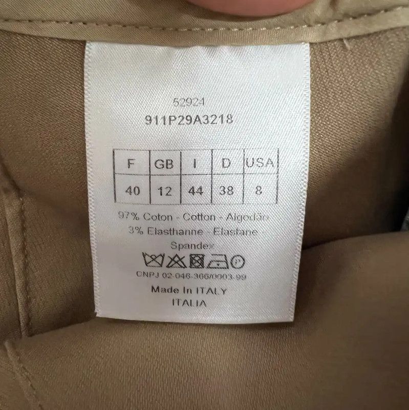 Dior Dior Summer Khaki Women's Shorts 0089 Size 23" - 4 Thumbnail