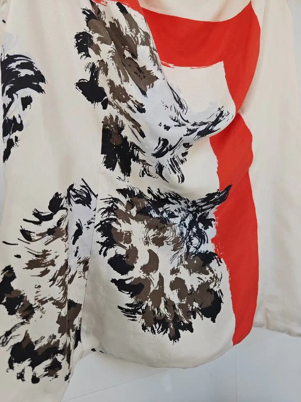 Dior Dior Summer Multicolor Silk Print Blouse 0089 Size M / US 6-8 / IT 42-44 - 7 Thumbnail