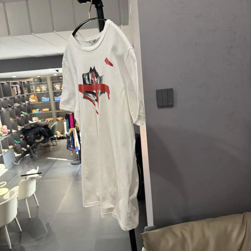 Dior Dior White Cotton T-Shirt for Women 0089 Size S / US 4 / IT 40 - 3 Thumbnail