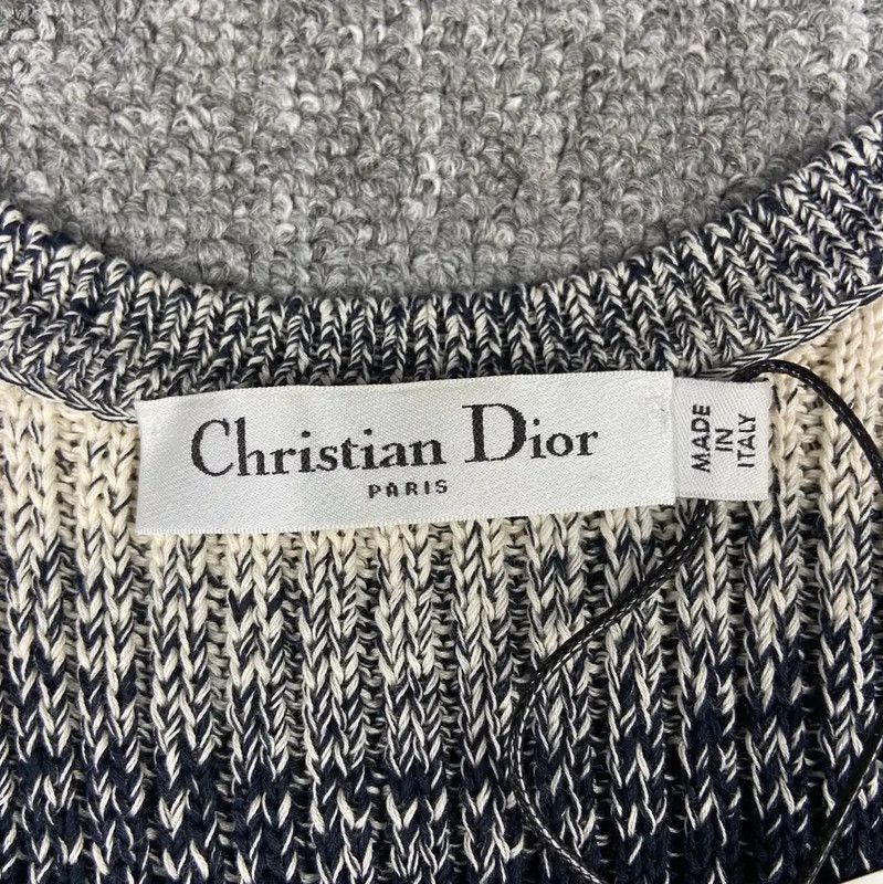 Dior Dior Color Block Wool Blend Dress 0089 Size XS / US 0-2 / IT 36-38 - 4 Thumbnail