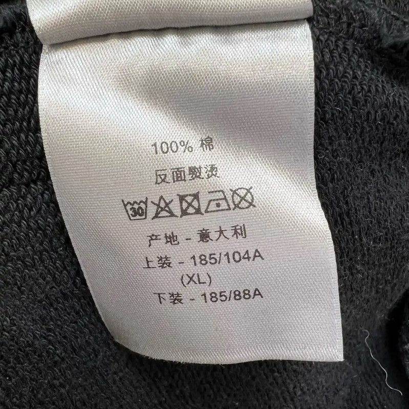 Dior Dior Black Cotton Long Sleeve Hoodie for Women 0089 Size XL / US 12-14 / IT 48-50 - 7 Thumbnail