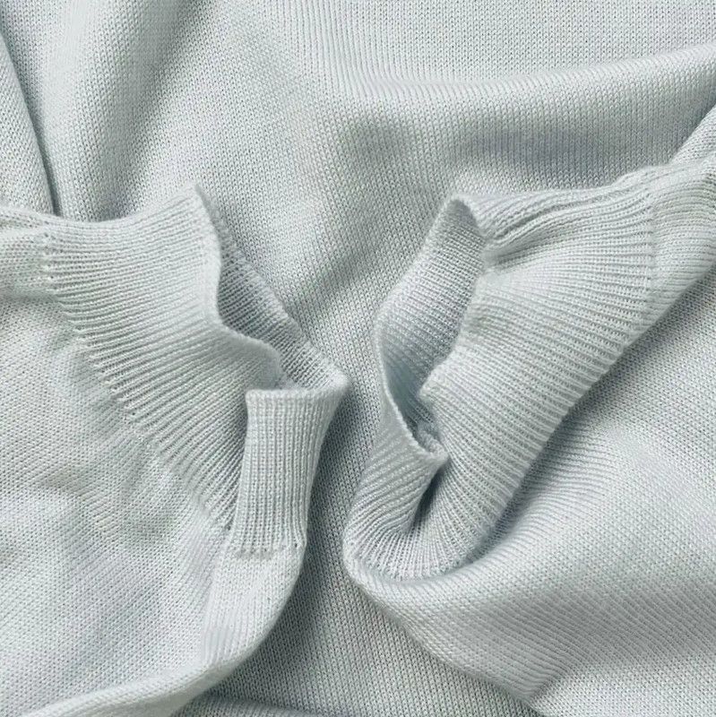 Dior Dior Light Blue Embroidered Short Sleeve T-Shirt 0089 Size S / US 4 / IT 40 - 4 Thumbnail