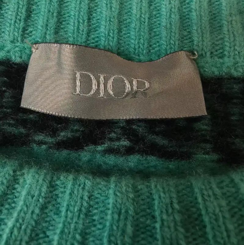 Dior Dior Multi-Color Wool Sweater for Women 0089 Size XS / US 0-2 / IT 36-38 - 3 Thumbnail