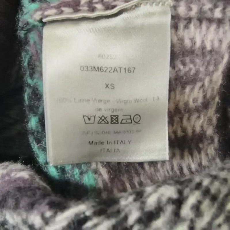 Dior Dior Multi-Color Wool Sweater for Women 0089 Size XS / US 0-2 / IT 36-38 - 4 Thumbnail
