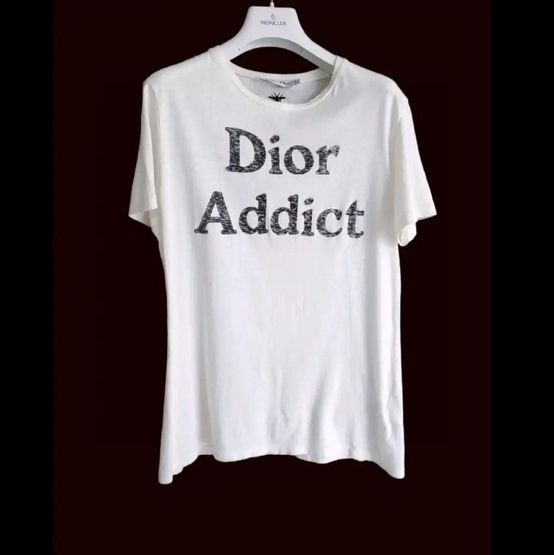 Dior Dior Summer Logo Short-Sleeve Cotton T-shirt 0089 Size ONE SIZE - 2 Thumbnail