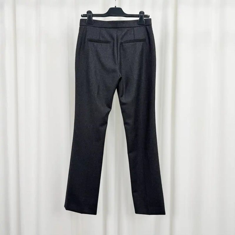 Dior Dior Women's Grey Wool Blend Casual Pants 0089 Size 22" - 2 Thumbnail