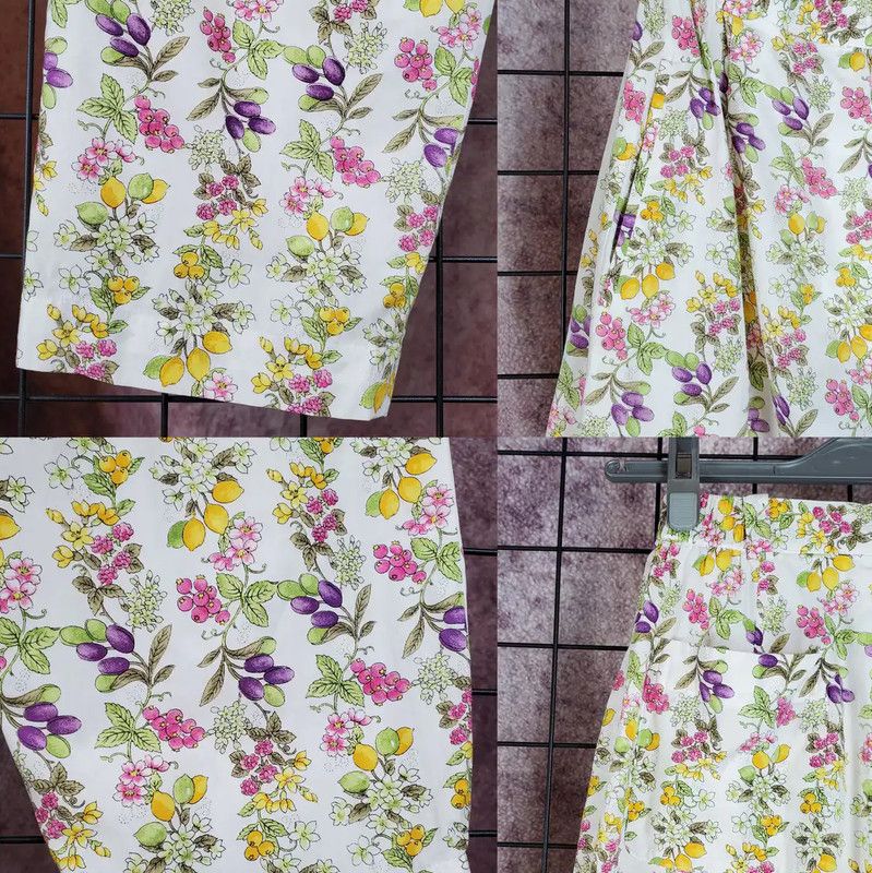 Dior Dior Summer Floral Print Casual Pants 0089 Size 23" - 6 Thumbnail