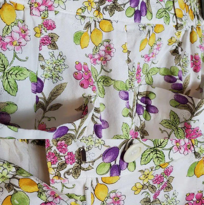 Dior Dior Summer Floral Print Casual Pants 0089 Size 23" - 9 Thumbnail