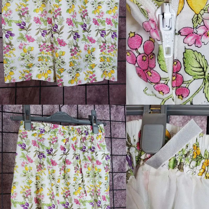 Dior Dior Summer Floral Print Casual Pants 0089 Size 23" - 7 Thumbnail