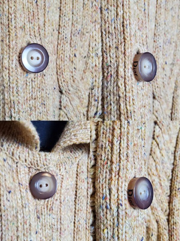 Dior Dior Brown Wool Blend Long Cardigan 0089 Size M / US 6-8 / IT 42-44 - 5 Thumbnail