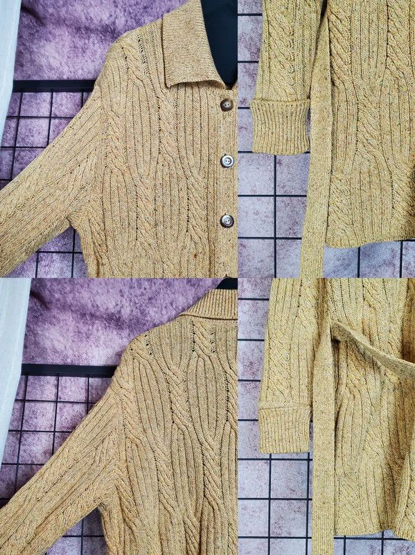 Dior Dior Brown Wool Blend Long Cardigan 0089 Size M / US 6-8 / IT 42-44 - 6 Thumbnail