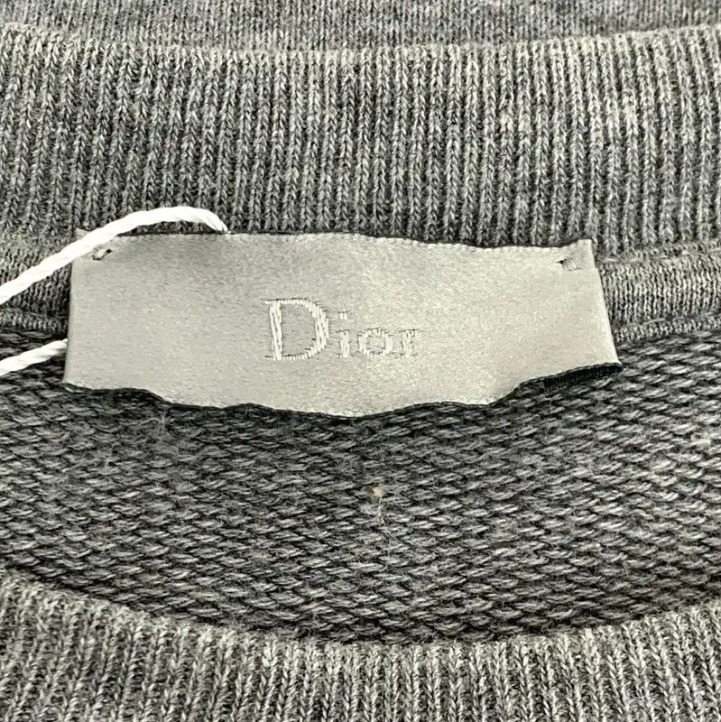 Dior Dior Gray Cotton Women's Sweatshirt 0089 Size XL / US 12-14 / IT 48-50 - 6 Thumbnail