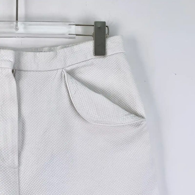 Dior Dior White Cotton Women's Denim Pants 0089 Size 23" - 3 Thumbnail