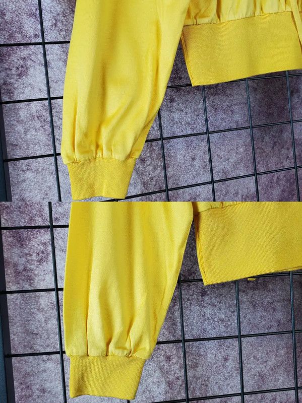 Dior Dior Yellow Cotton Logo Long Sleeve Top 0089 Size M / US 6-8 / IT 42-44 - 9 Thumbnail
