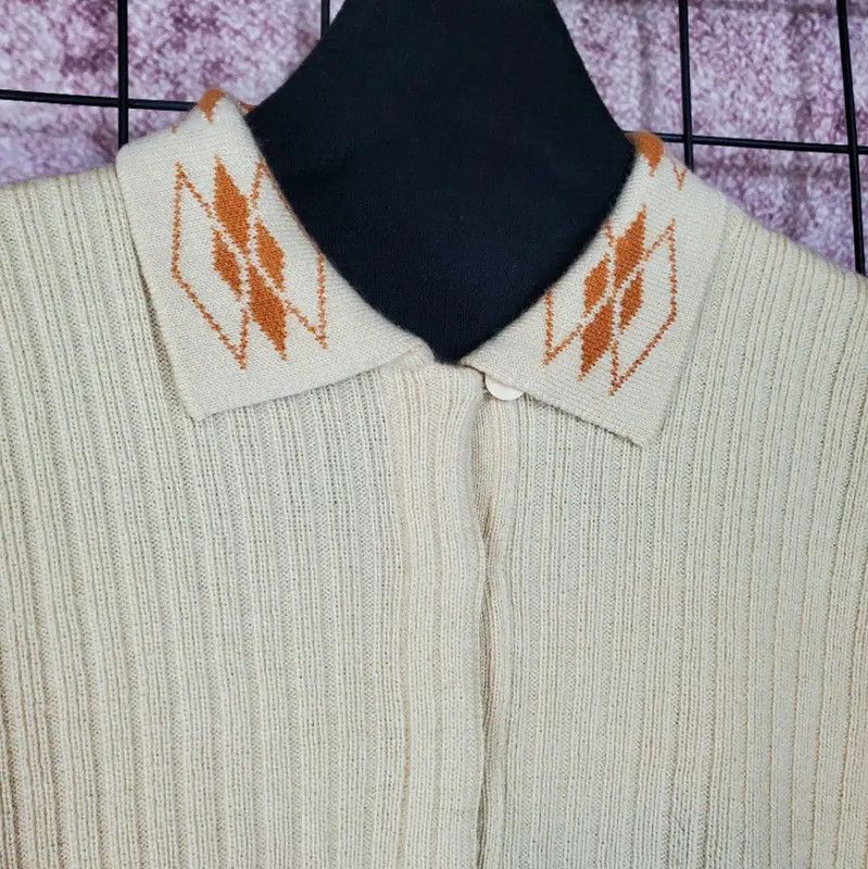 Dior Dior Beige Wool Pattern Long Sleeve Sweater 0089 Size M / US 6-8 / IT 42-44 - 6 Thumbnail