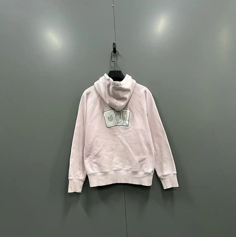 Dior Dior Pink Cotton Embroidered Hoodie for Women 0089 Size M / US 6-8 / IT 42-44 - 2 Thumbnail