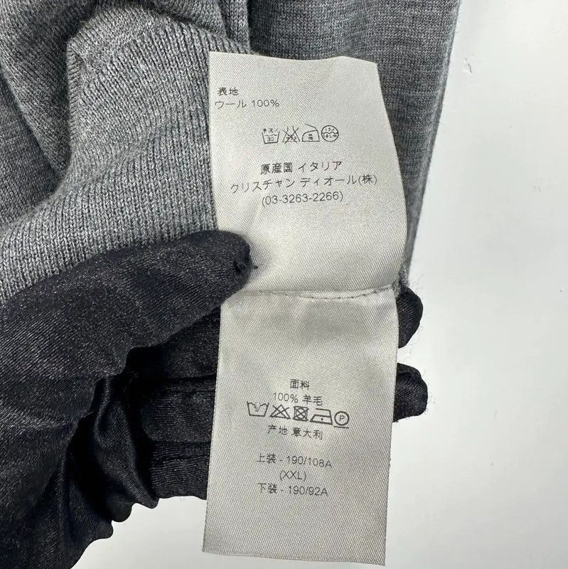 Dior Dior Gray Wool Sweater for Women 0089 Size XXL / US 16-18 / IT 52-54 - 6 Thumbnail