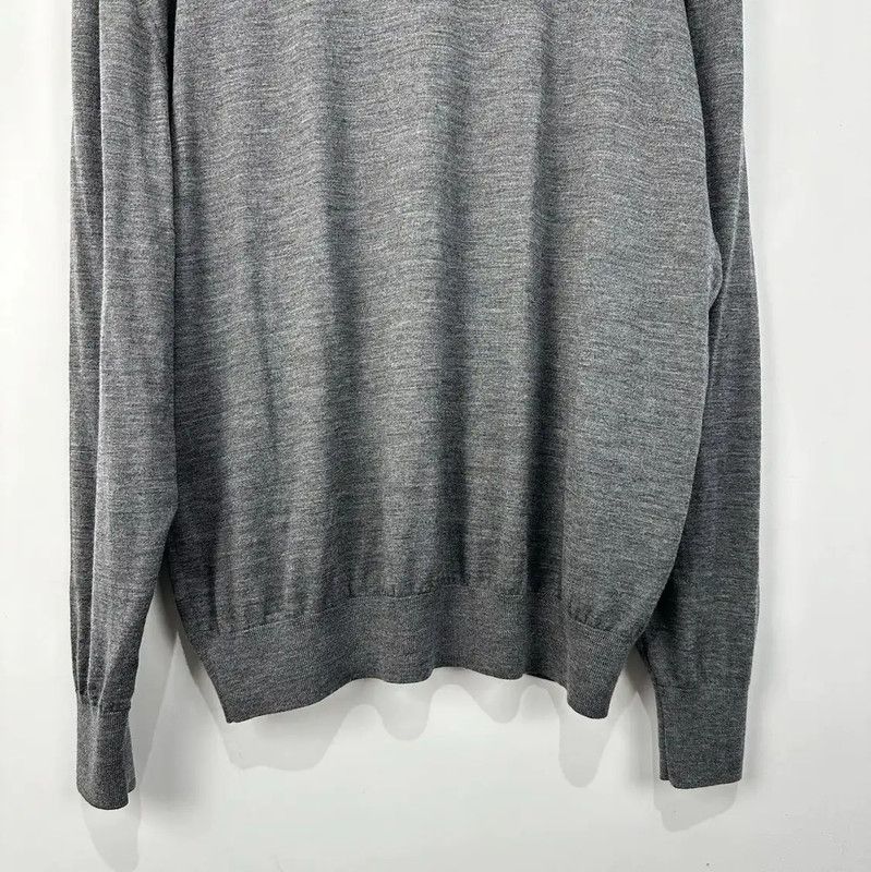 Dior Dior Gray Wool Sweater for Women 0089 Size XXL / US 16-18 / IT 52-54 - 4 Thumbnail