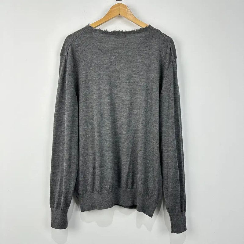 Dior Dior Gray Wool Sweater for Women 0089 Size XXL / US 16-18 / IT 52-54 - 2 Thumbnail