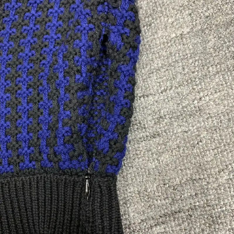 Dior Dior Women's Dark Blue Cotton Sweater 0089 Size S / US 4 / IT 40 - 5 Thumbnail