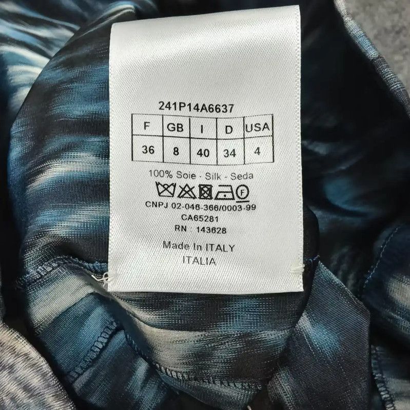 Dior Dior Blue Printed Women's Shorts 0089 Size 23" - 4 Thumbnail