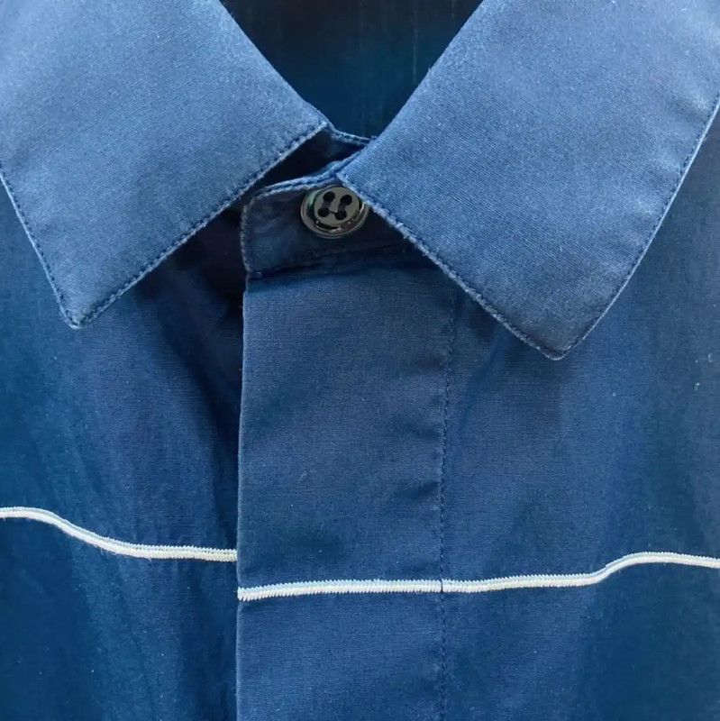 Dior Dior Blue Long Sleeve Cotton Shirt for Women 0089 Size S / US 4 / IT 40 - 5 Thumbnail
