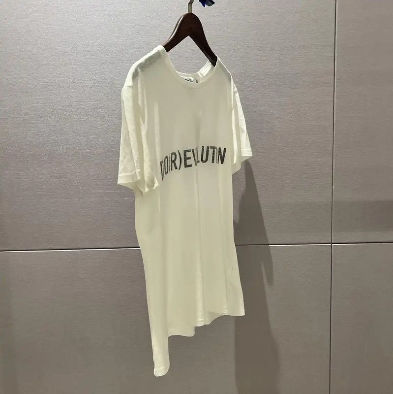 Dior Dior White Cotton Graphic T-Shirt 0089 Size XS / US 0-2 / IT 36-38 - 3 Thumbnail