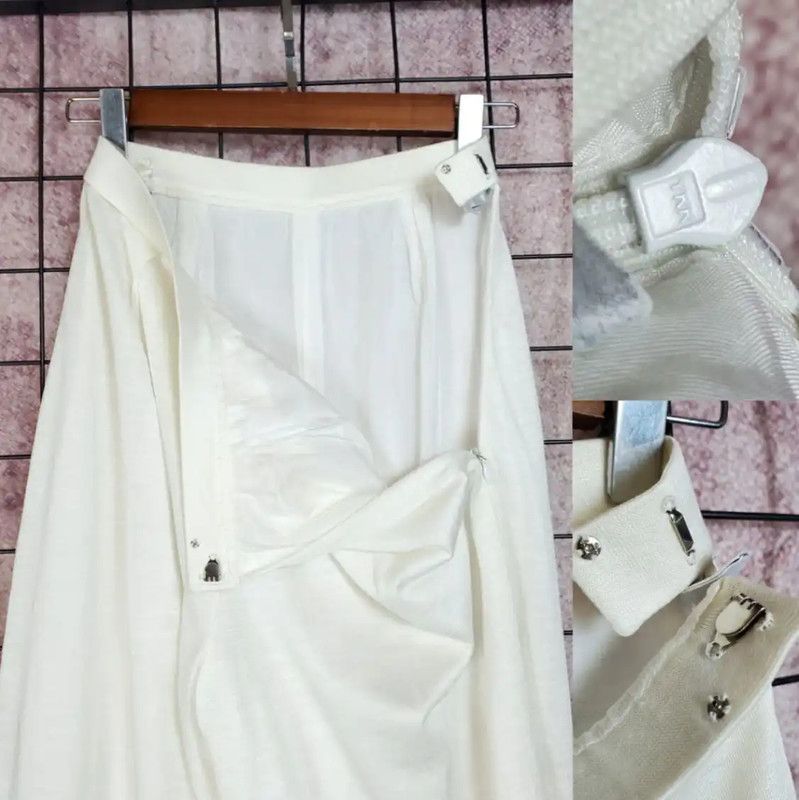 Dior Dior Women's Casual Pants in White 0089 Size 26" / US 2 / IT 38 - 4 Thumbnail
