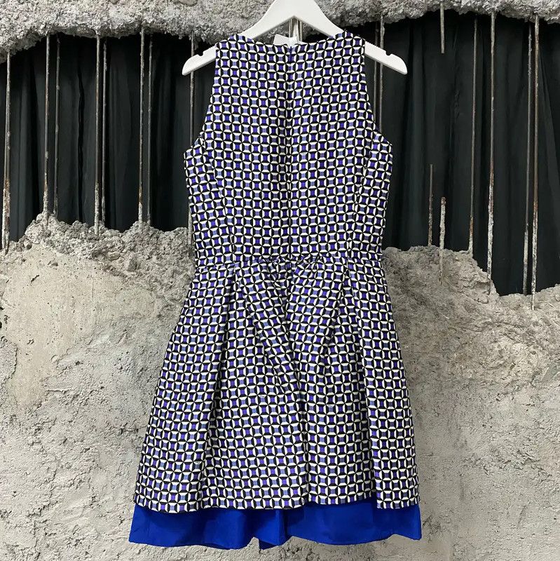 Dior Dior Sleeveless Summer Blue Dress 0089 Size ONE SIZE - 2 Thumbnail
