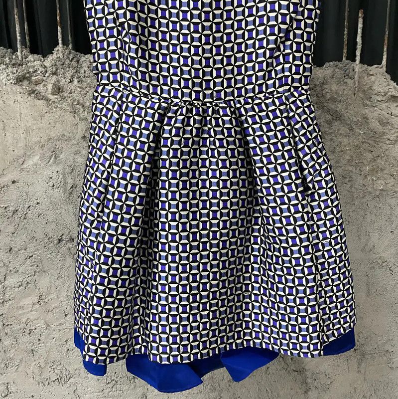 Dior Dior Sleeveless Summer Blue Dress 0089 Size ONE SIZE - 4 Thumbnail