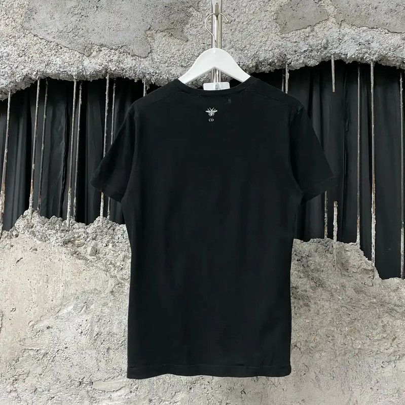 Dior Dior Black Cotton Summer T-Shirt 0089 Size S / US 4 / IT 40 - 2 Thumbnail