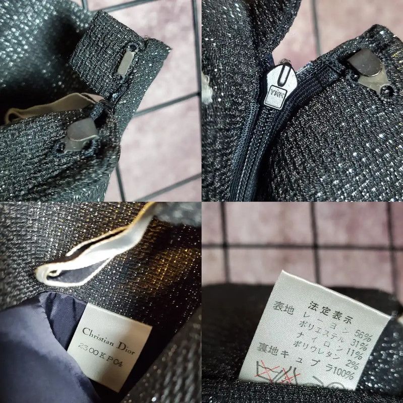 Dior Dior Black Summer Midi Skirt for Women 0089 Size 30" / US 8 / IT 44 - 8 Thumbnail