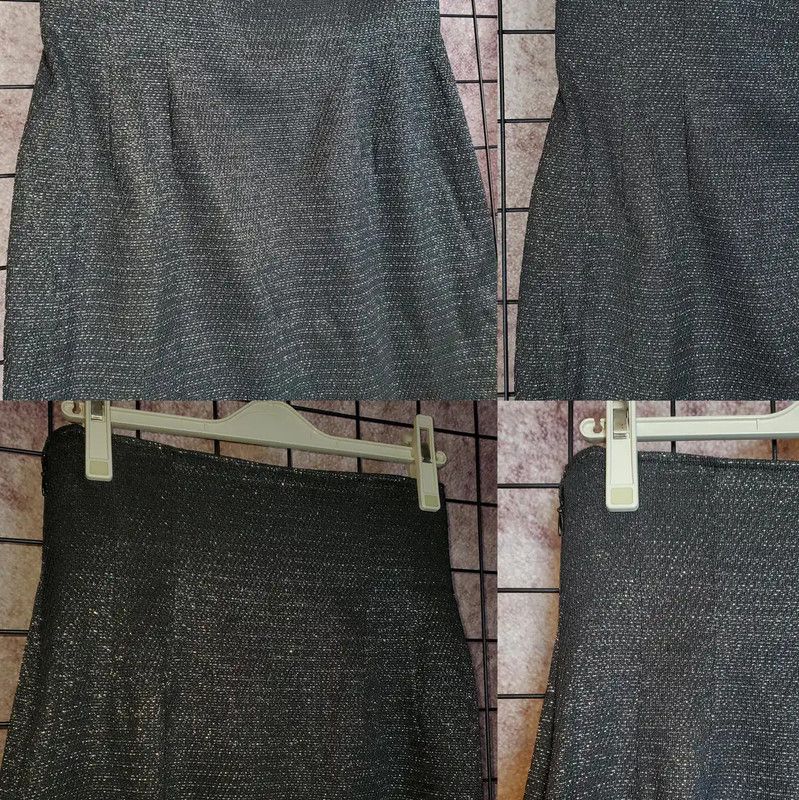 Dior Dior Black Summer Midi Skirt for Women 0089 Size 30" / US 8 / IT 44 - 4 Thumbnail
