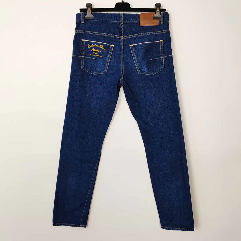 Dior Dior Blue Cotton Women's Jeans 0089 Size 27" / US 4 / IT 40 - 2 Thumbnail