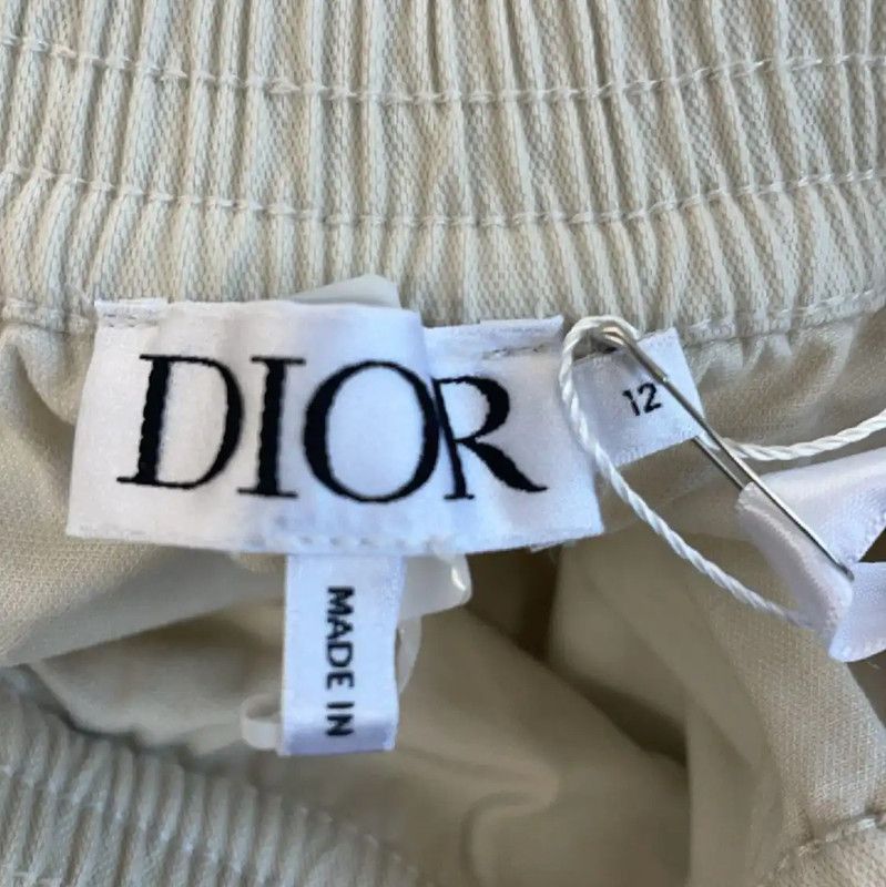 Dior Dior Casual Cotton Pants in Beige 0089 Size 26" / US 2 / IT 38 - 5 Thumbnail