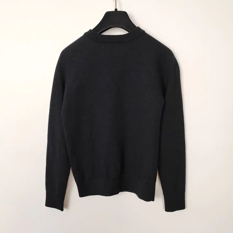 Dior Dior Black Wool Women's Pullover Sweater 0089 Size XS / US 0-2 / IT 36-38 - 2 Thumbnail