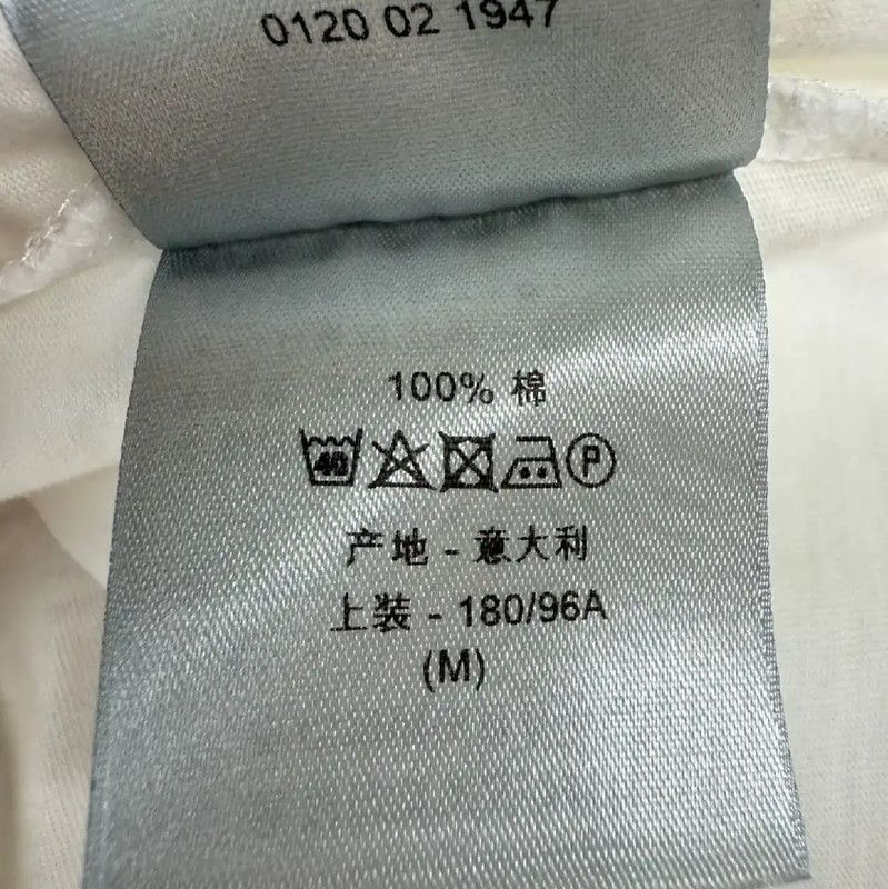 Dior Dior White Cotton Summer T-Shirt for Women 0089 Size M / US 6-8 / IT 42-44 - 3 Thumbnail