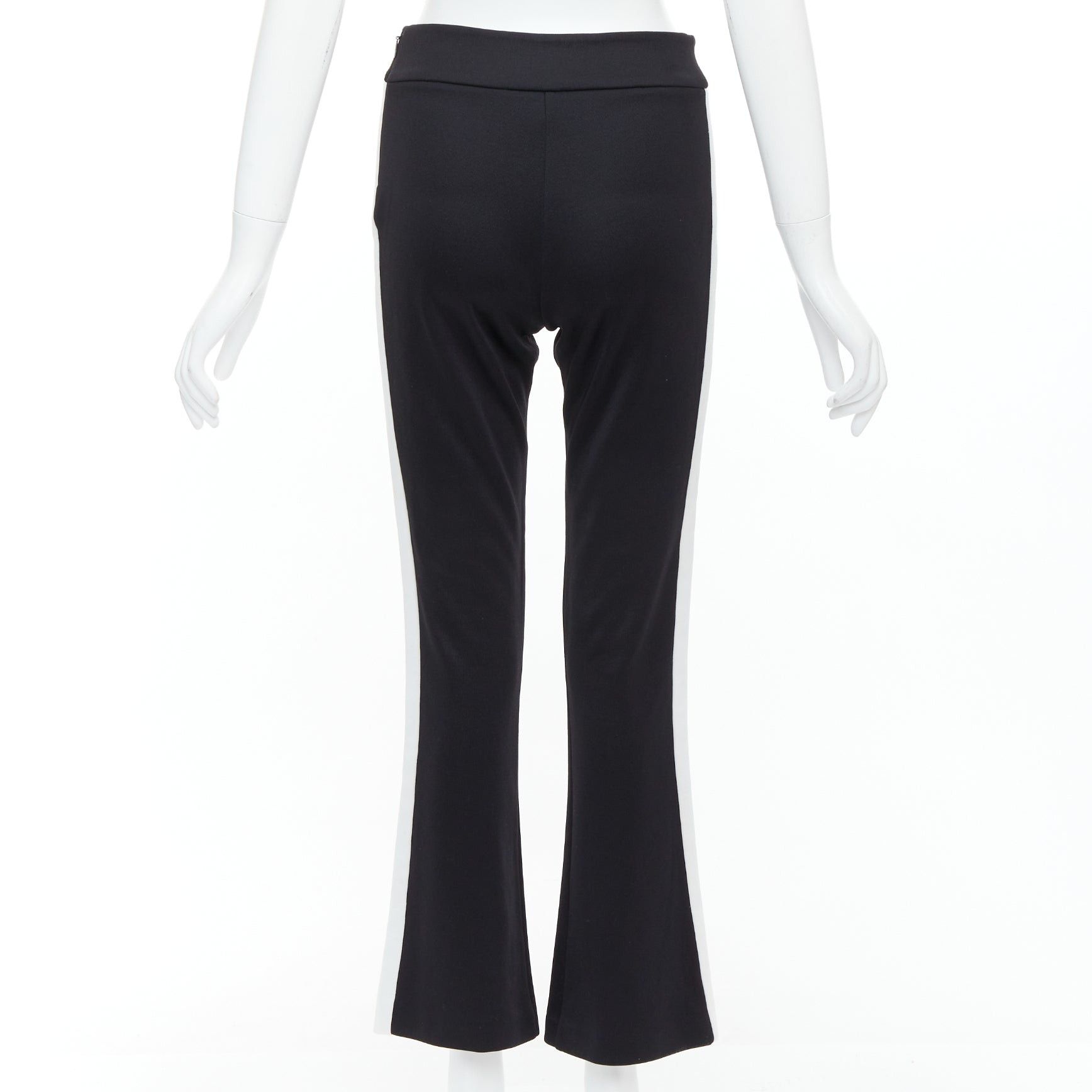 Gucci GUCCI LOVED red embroidered black piped flare track pants Size 26" / US 2 / IT 38 - 5 Thumbnail