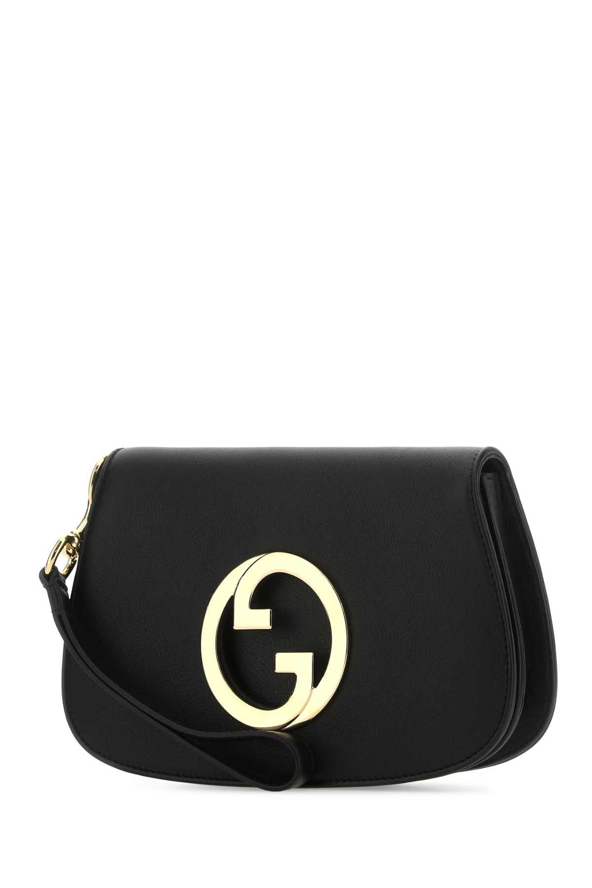 Gucci Black Leather Gucci Blondie Clutch Size ONE SIZE - 2 Thumbnail
