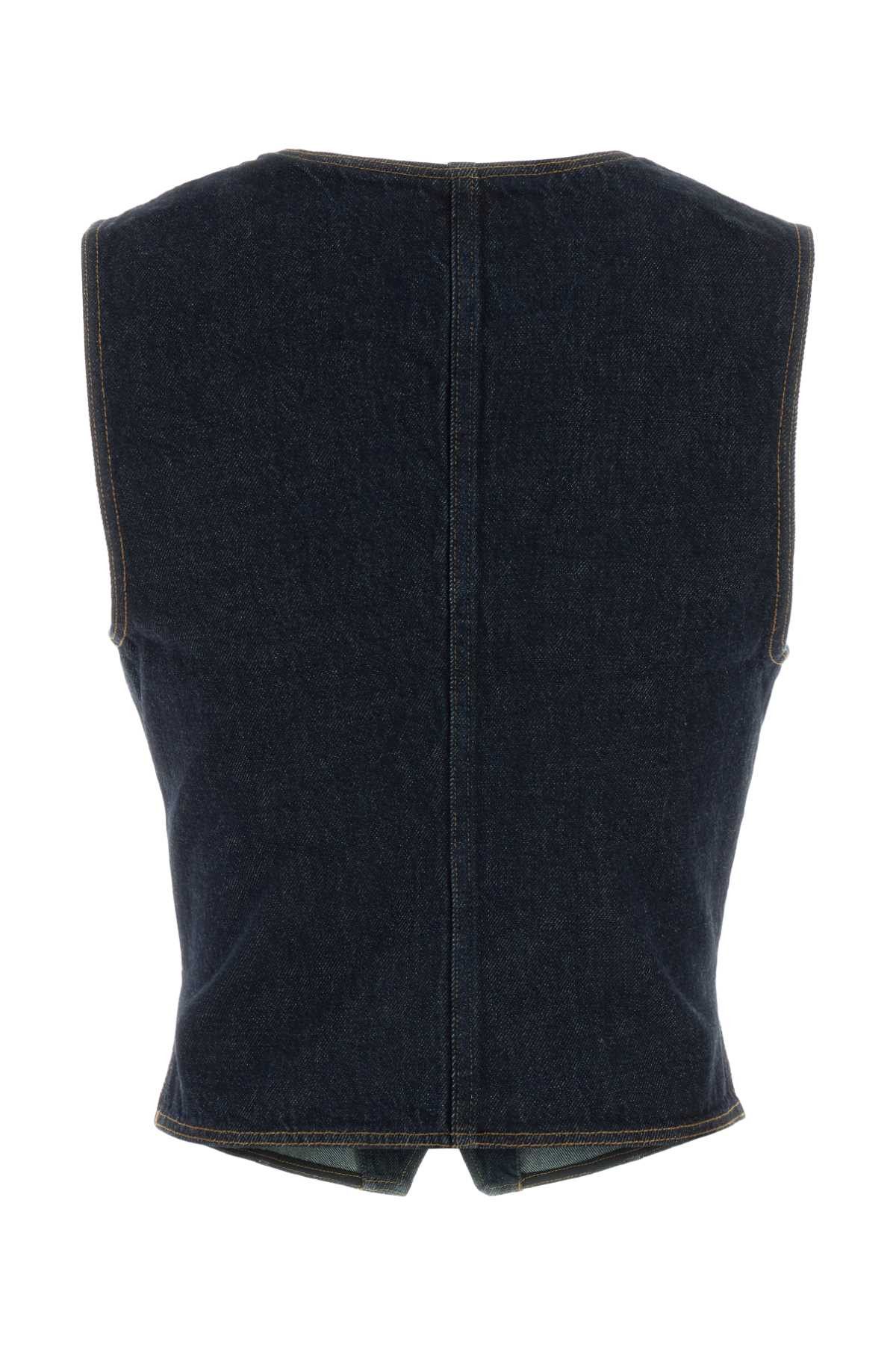 Frame Denim Vest Size M / US 6-8 / IT 42-44 - 2 Thumbnail