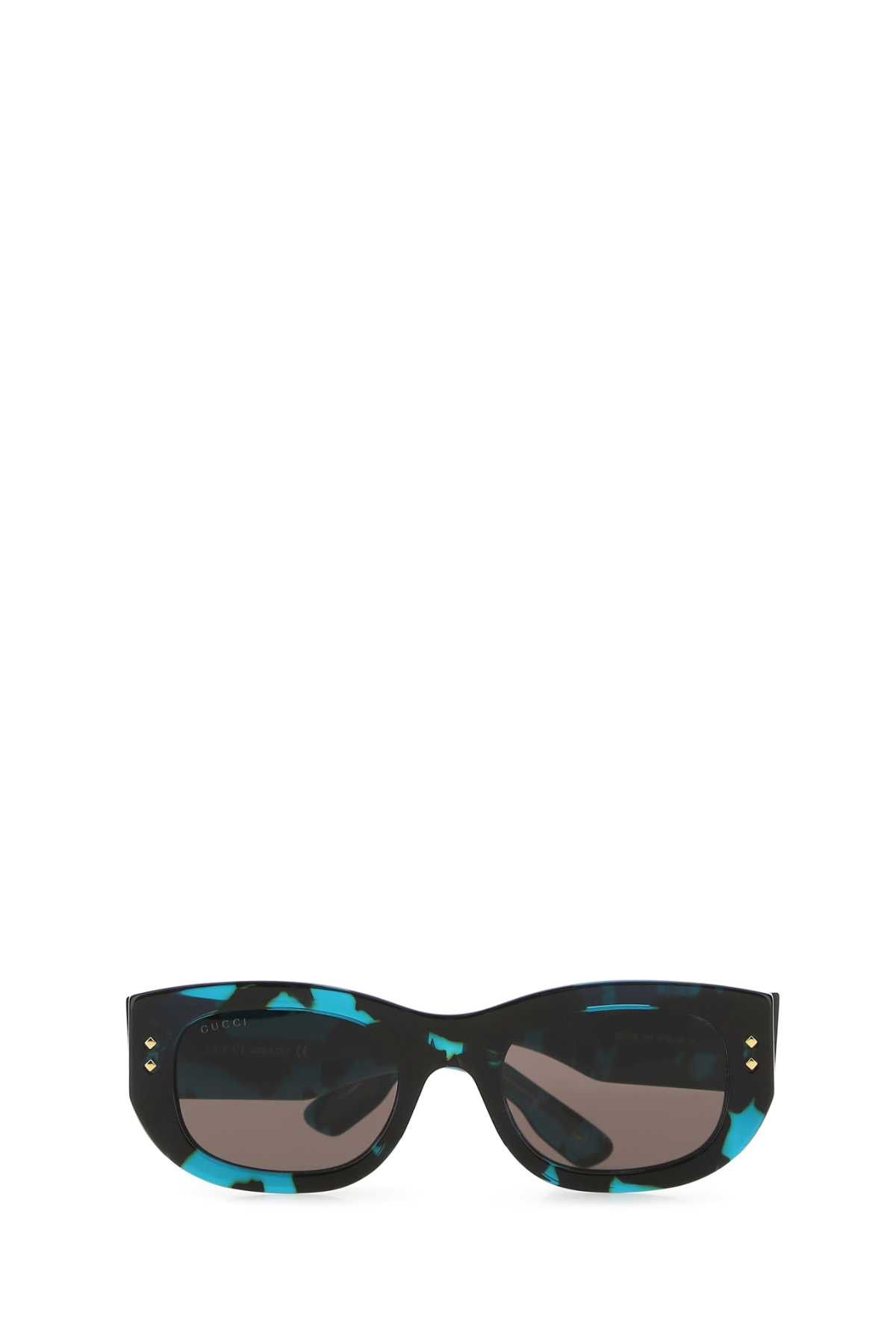 Gucci Multicolor Acetate Sunglasses Size ONE SIZE - 2 Thumbnail