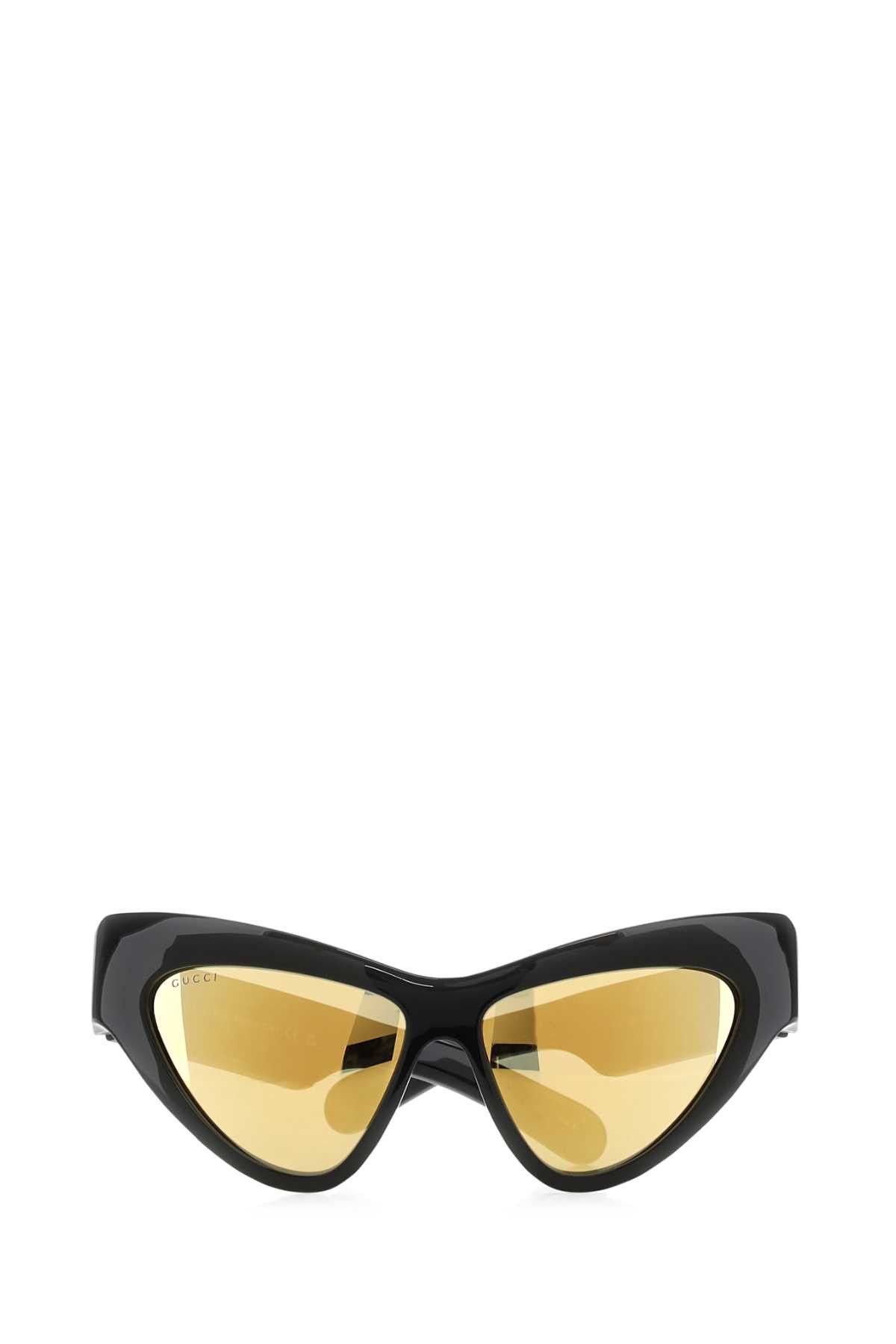 Gucci Black Acetate Sunglasses Size ONE SIZE - 2 Thumbnail