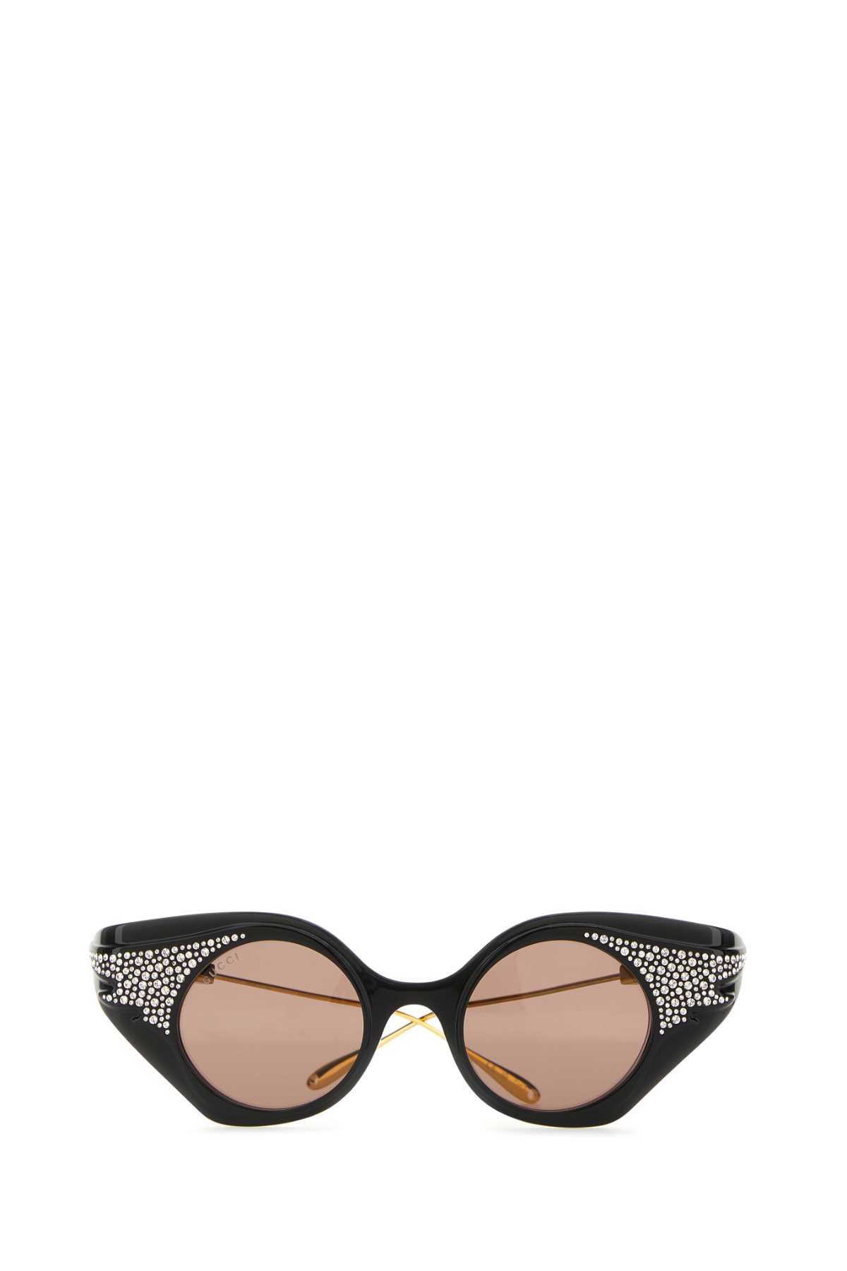 Gucci Black Acetate Sunglasses Size ONE SIZE - 2 Thumbnail