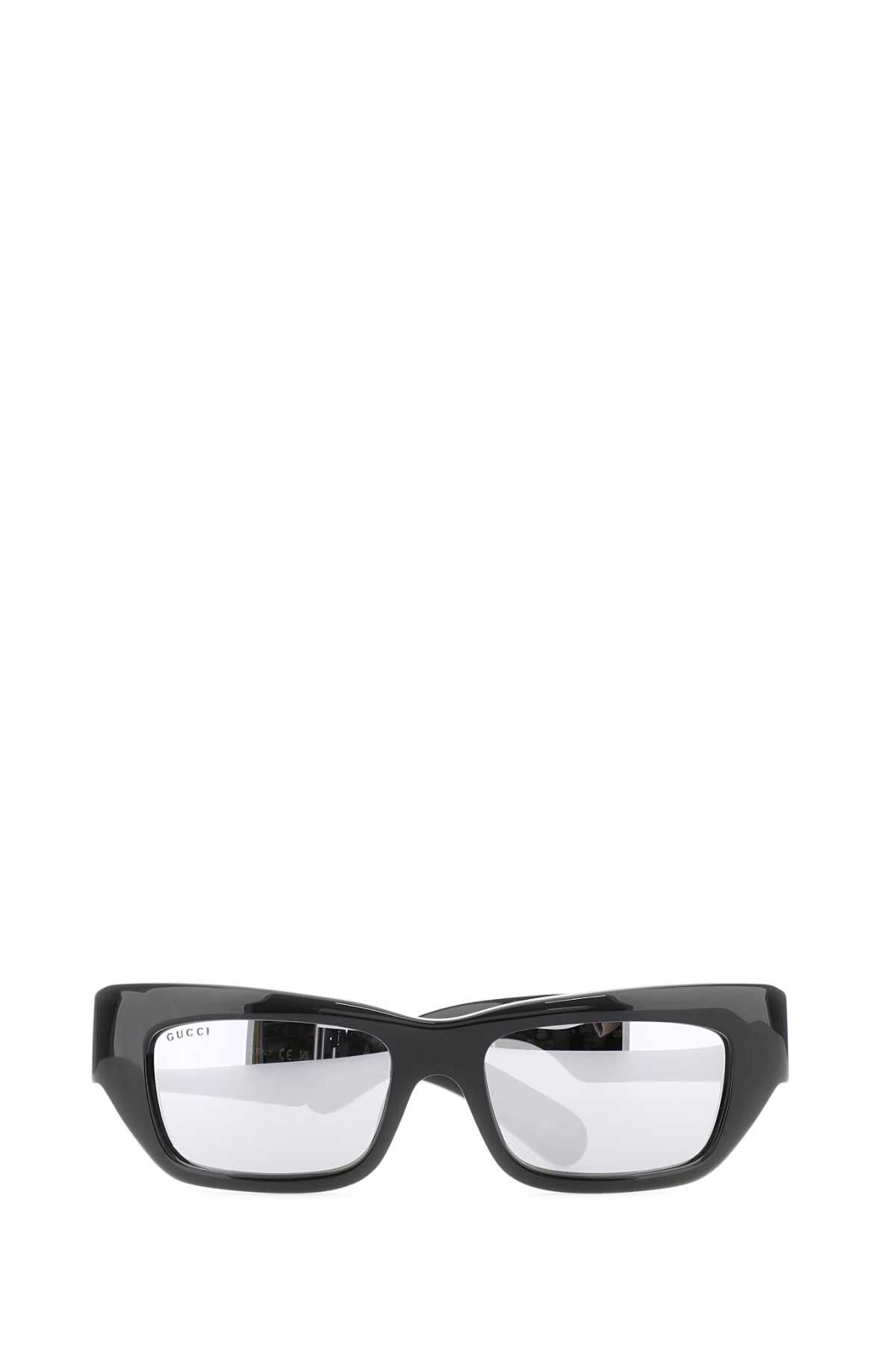 Gucci Black Acetate Sunglasses Size ONE SIZE - 2 Thumbnail