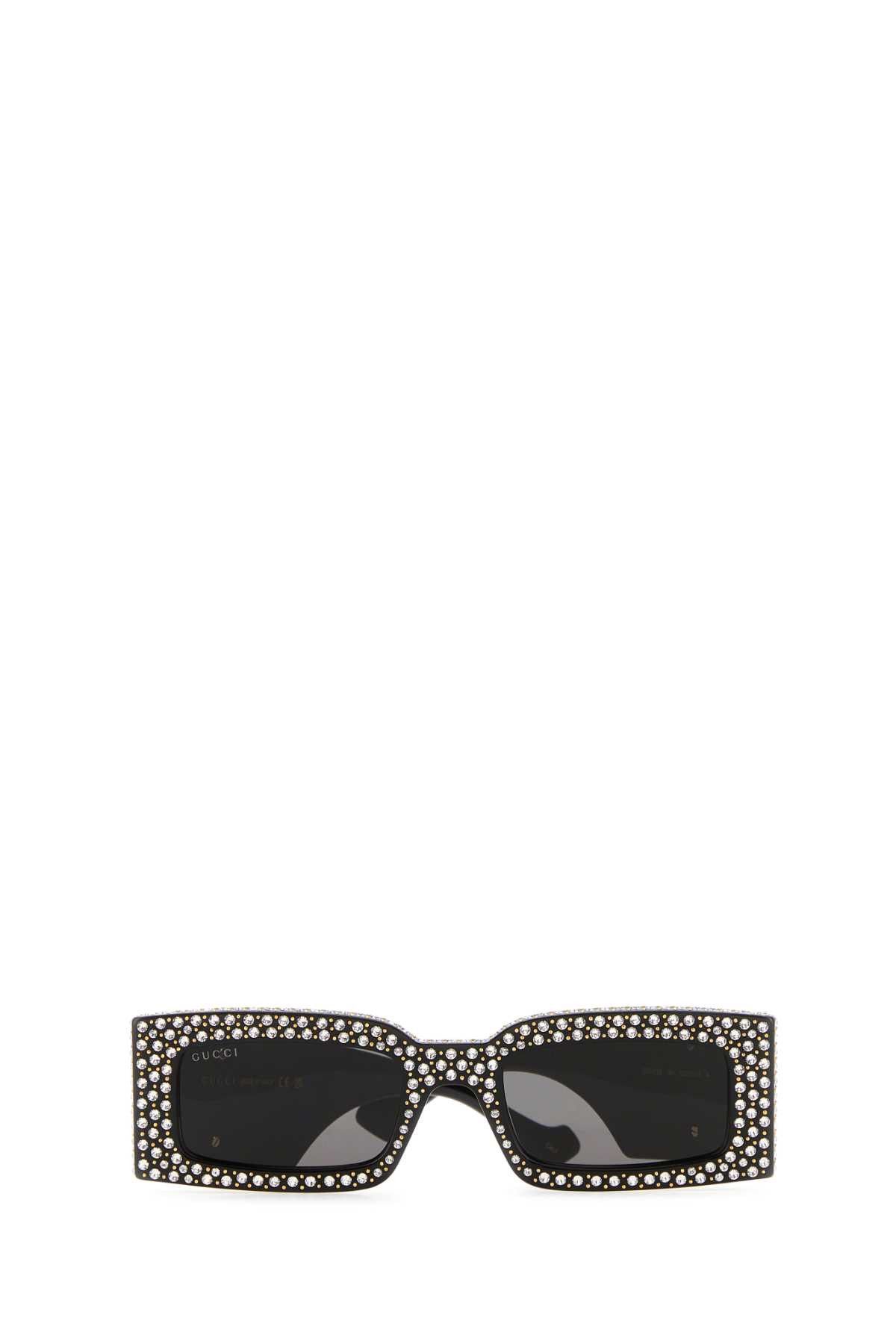 Gucci Embellished Acetate Sunglasses Size ONE SIZE - 2 Thumbnail