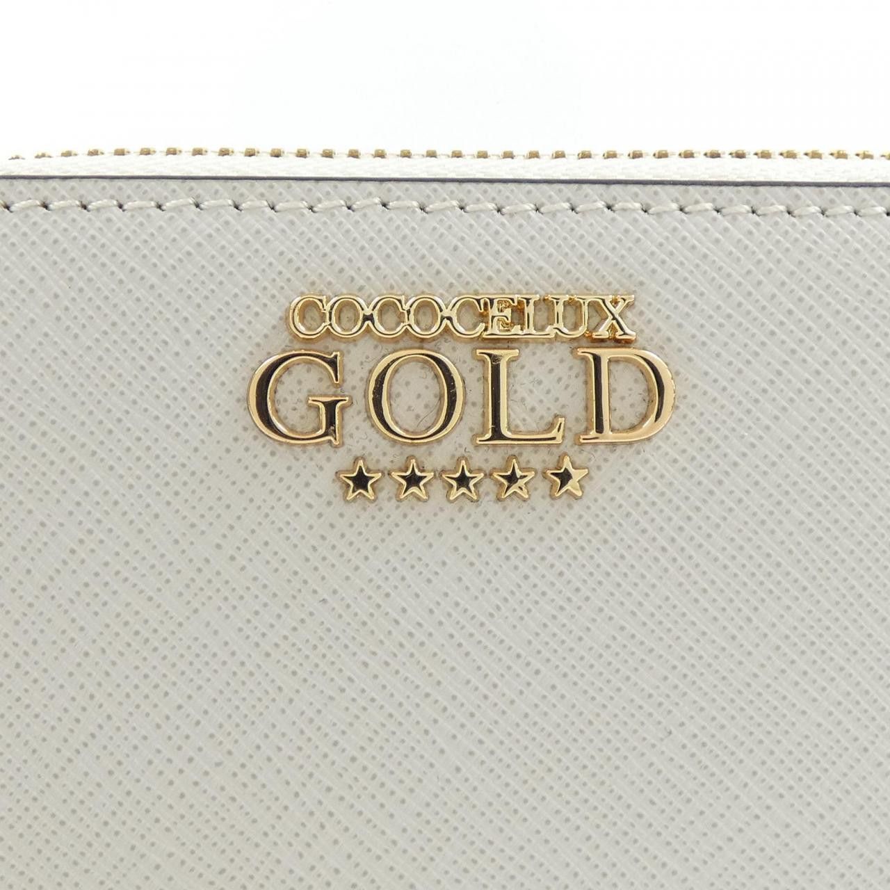 Other Other COCOCELUX GOLD Wallet Leather Short Wallet DUTY FREE for USA Size ONE SIZE - 3 Thumbnail