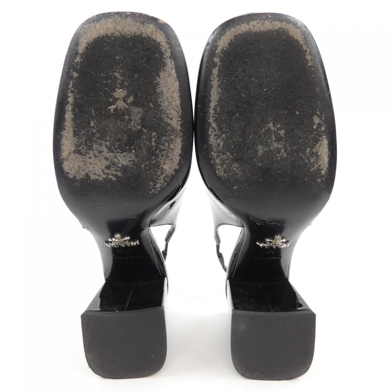 Prada Prada Prada Patent Leather Pumps Enamel Shoes DUTY FREE for USA Size ONE SIZE - 5 Thumbnail